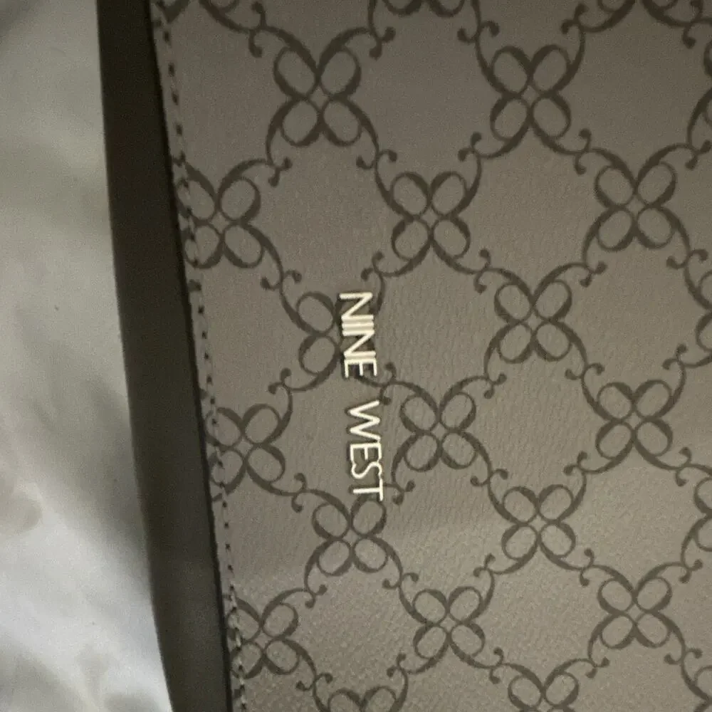 Nine West Women's Shoulder Bag Purse Black Casual Everyday Bag